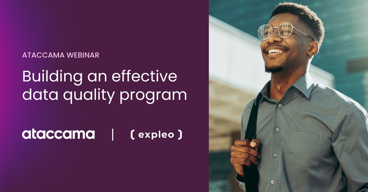Building an effective data quality program