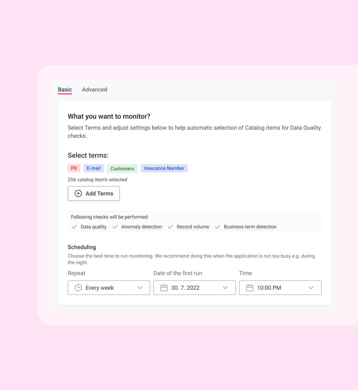 Easy data observability setup