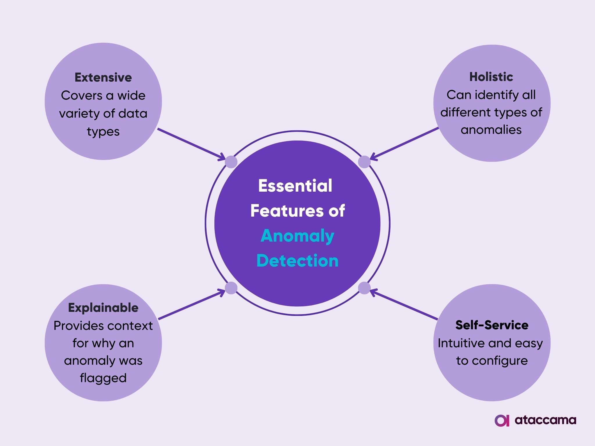 essential features of anomaly detection