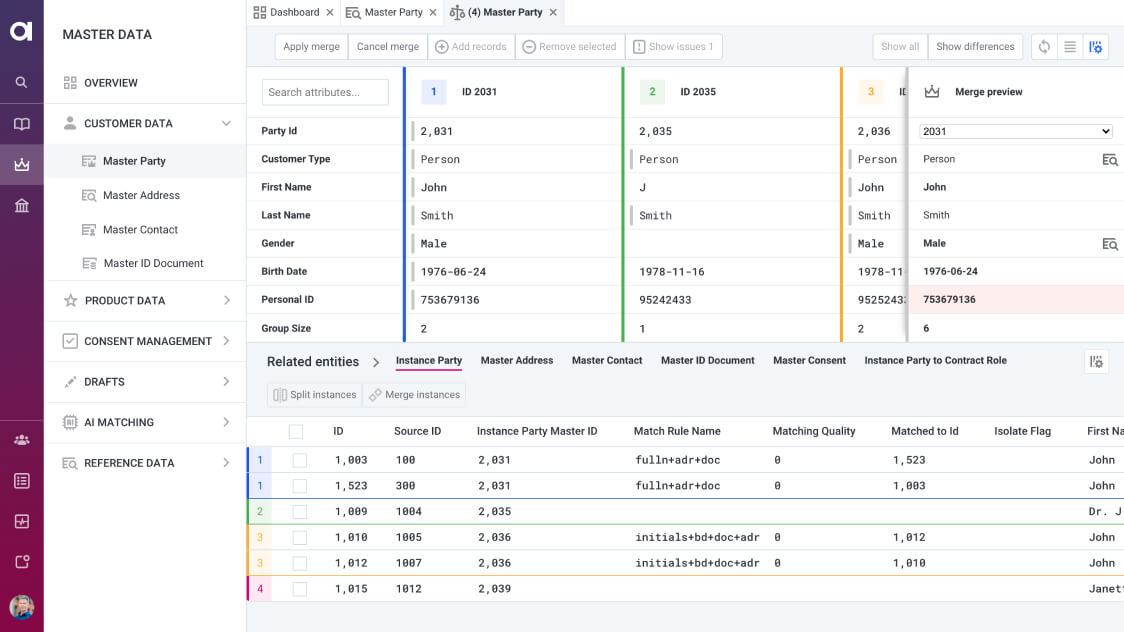 ataccama's data governance program