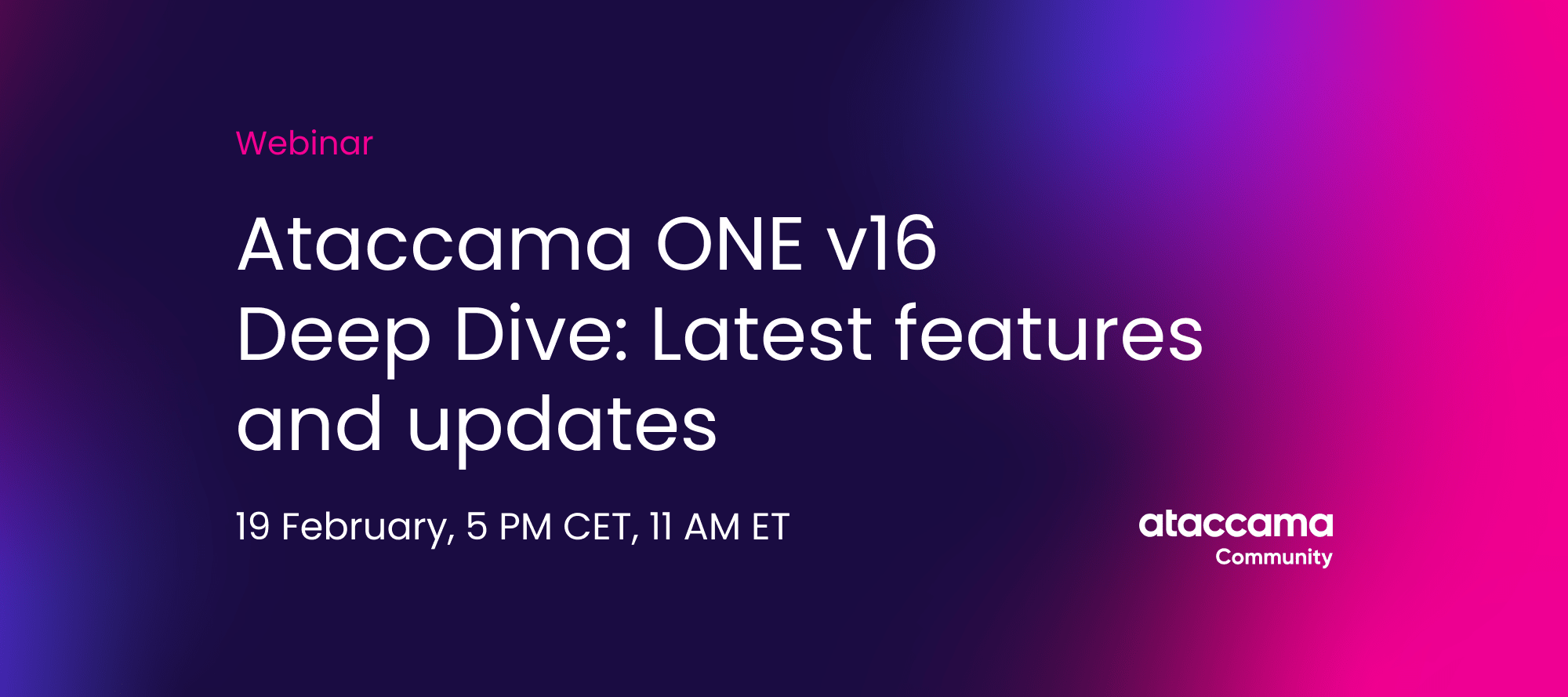 Ataccama ONE v16 Deep Dive: Latest features and updates