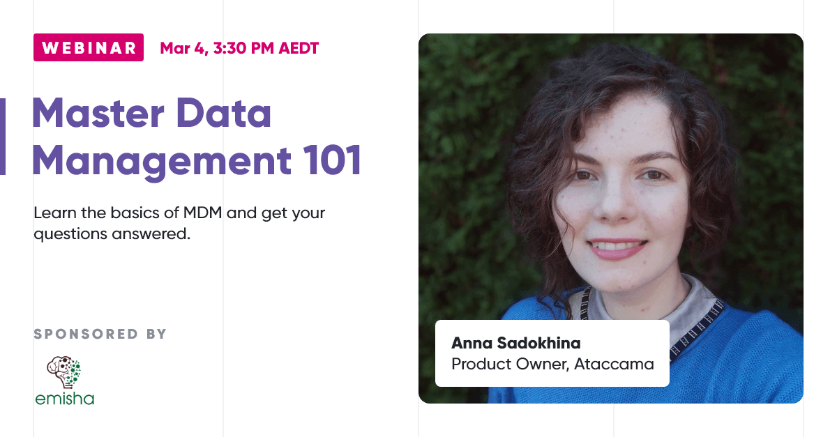 Master Data Management 101